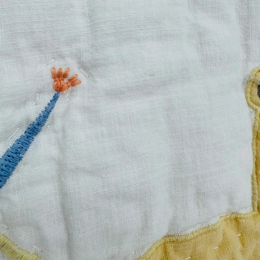 Pottery Barn Kids Little Lion Safari Quilt Crib Size